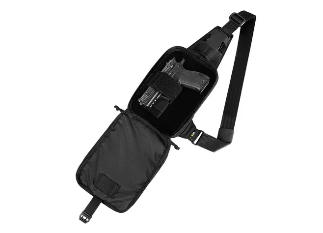 Сумка M-Tac Sling Pistol Bag Hex Black Фото 2